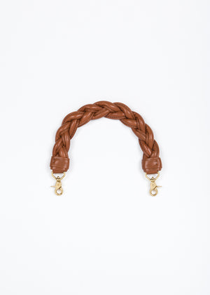 The French Braid Top Handle in Brown