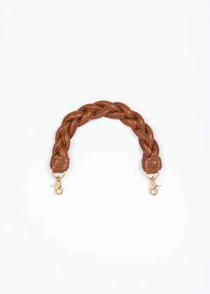 The French Braid Top Handle in Brown