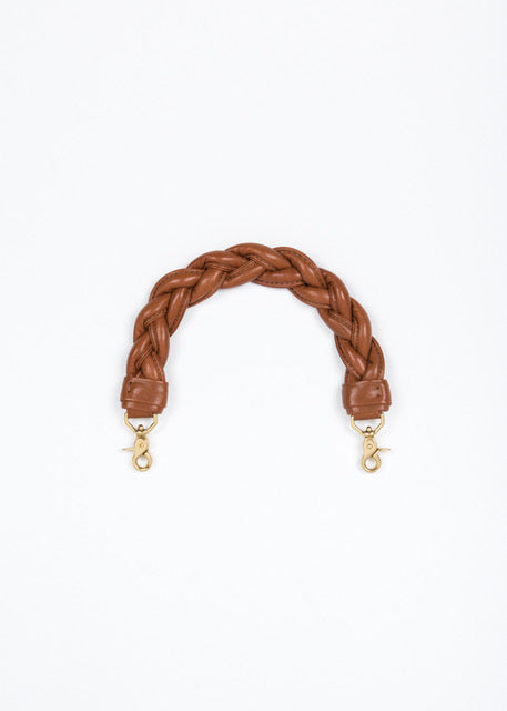 The French Braid Top Handle in Brown