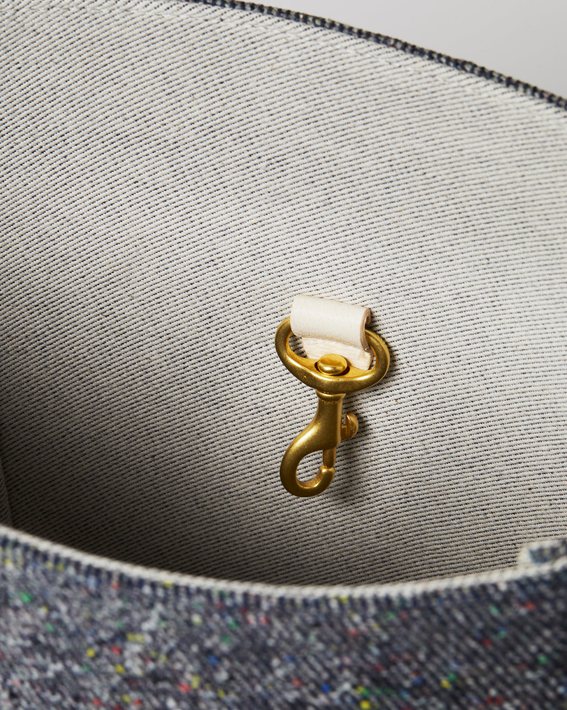 Blue Denim / Black French Braid