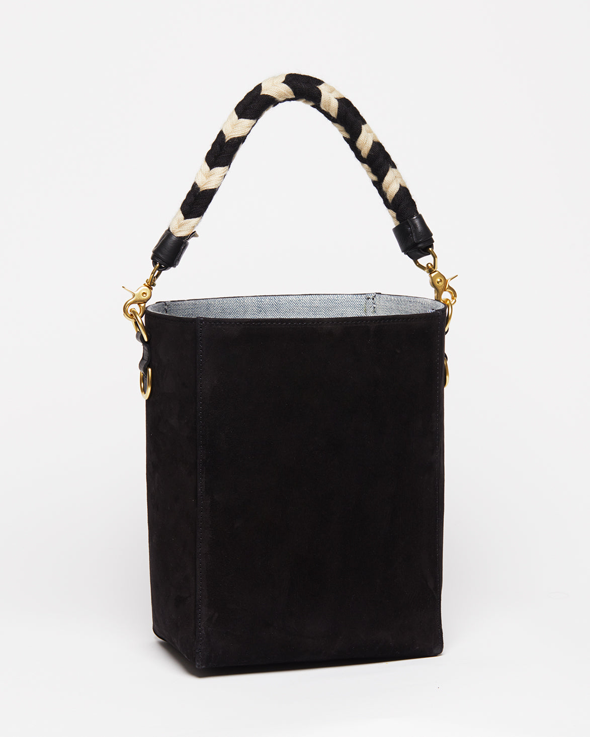 Black Suede / Black and White