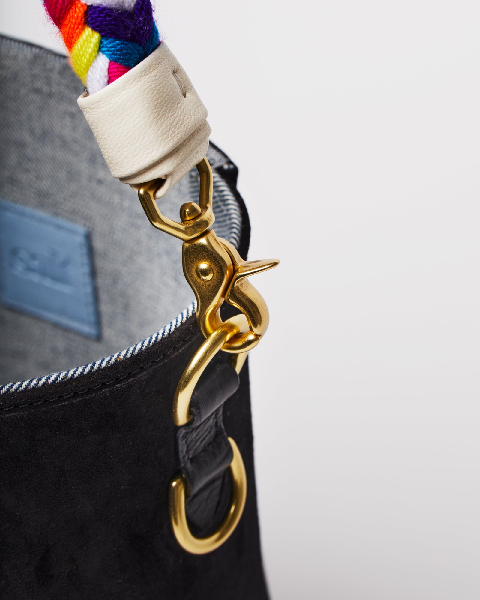 Black Suede / Rainbow