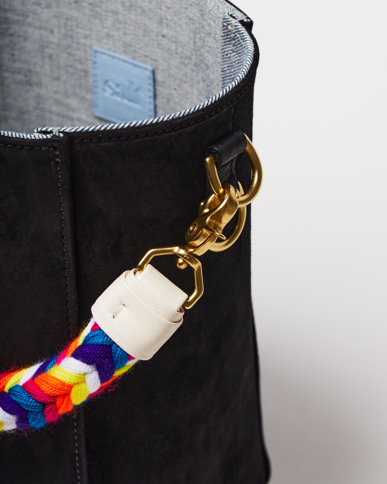 Black Suede / Rainbow