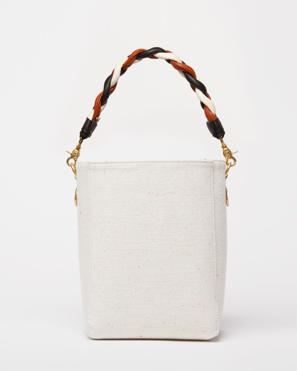 White Denim / Kim French Braid