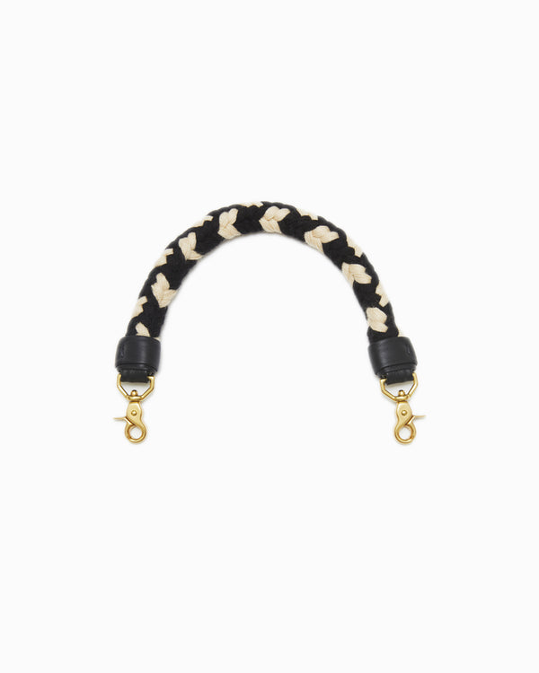 The Lanyard Black/Bone Top Handle
